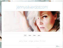 Tablet Screenshot of jennysilver.com